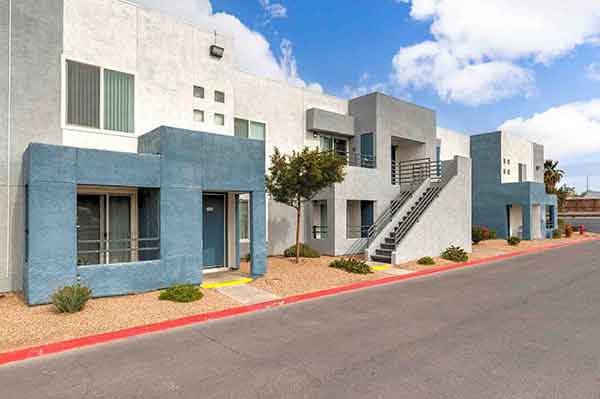 Apartment complex amenities photography for multi-family property in Henderson