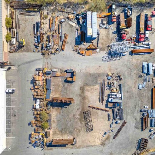 Industrial drone photography Las Vegas by Rick Rowland