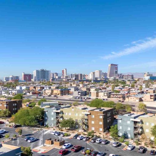 Multi-family drone photography Las Vegas by Rick Rowland