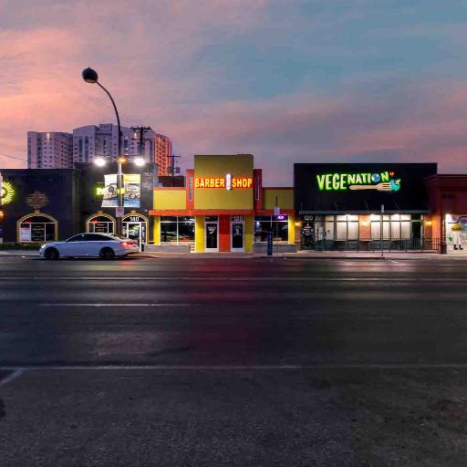 Commercial twilight property photography Las Vegas by Rick Rowland
